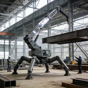 Charger l'image dans la visionneuse de galerie, Grue araignée sur chenilles télescopique personnalisée avec radiocommande hydraulique, avec fléchette à longue portée