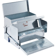 Load image into Gallery viewer, Amocart Automatic Chicken Feeder 25 lbs Capacity Feeds 10 Chickens up to 11 Days Galvanized Steel Poultry Feeder