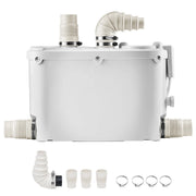 Load image into Gallery viewer, Amocart Macerator Pump 500W 29 GPM Flow 26ft/8m Head Sewerage Toilet Pump for Kitchen, Basement, Shower, Sink, Laundry, Bathtub