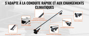 Charger l'image dans la visionneuse de galerie, Amocart Roof Rack CrossBar Adjustable Aliuminum Roof Rail Crossbar Baggage Luggage Carrier 200LBS Crossbars for SUVs, Sedans