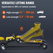 Load image into Gallery viewer, SucceBuy 2.5T Floor Hydraulic Jack Pneumatic Low Profile Floor Jack Heavy-Duty Steel Racing Floor Jack with Piston Lift Pump