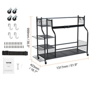 Load image into Gallery viewer, Amocart Golf Storage Garage Organizer Other Sports Equipment Storage Rack Outdoor Sport Gear and Toy Storage with Baskets&Hooks