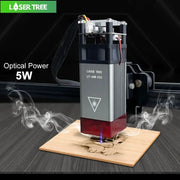 Load image into Gallery viewer, LASER TREE 4w 5W Laser Module 450nm Laser Head Blue Laser for Cnc Laser Engraving Cutting Machine WoodWorking DIY Tools