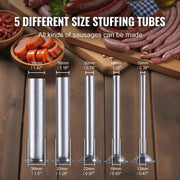 Load image into Gallery viewer, SucceBuy Manual Sausage Stuffer 7 L / 15 LBS Vertical Food-Grade 304 Stainless Steel for Home Kitchen Restaurant 23.2lbs