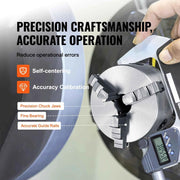 Load image into Gallery viewer, SucceBuy 3-Jaw Lathe Chuck 160mm / 200mm / 250mm Self-Centering Lathe Chuck Multiple Clamping Range for Lathe Printer Machining