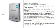 Load image into Gallery viewer, 24L LPG Gas Water Heater Domestic Instant Tankless Propane Tankless Gas Water Heater