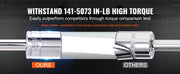 Load image into Gallery viewer, SucceBuy Mechanics Tool Set and Socket Set Deep and Standard Sockets 145/205 Pcs SAE and Metric Mechanic Tool Kit with Bits
