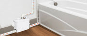Load image into Gallery viewer, Amocart Macerator Pump 500W 29GPM Flow 26ft/8 m Head Wall-Hung Toilet Pump, 4 Water Inlets Waste Water Disposal Upflush Machine