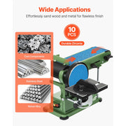 Load image into Gallery viewer, SucceBuy Sanding Belts Belt Sander Sanding Belts 10PCS (2 of Each 40 60 80 120 240 Grits)Zirconia for Sharpening Metal Polishing - AMOCART