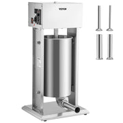 Load image into Gallery viewer, SucceBuy 10L/15L Electric Sausage Stuffer Stainless Steel Making Sausage Machine Commercial Grade with 4 Filling Funnel for Home