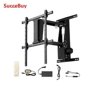 Charger l'image dans la visionneuse de galerie, Amocart Motorized TV Wall Mount for 32 to 55/65/70 Inch Adjustable TV Mount Bracket w/ Max VESA 24 x 16/24 in Up to 88-132 lbs
