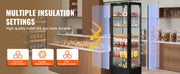 Charger l'image dans la visionneuse de galerie, Amocart 3.5/4.2/5/9.8 cft Refrigerated Display Case Large Commercial Pastry Display Refrigerator with LED Lighting for Bakery