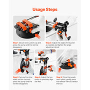 Load image into Gallery viewer, SucceBuy 2 Packs Seamless Granite Seam Setter 90°-120° Adjustable with 6 in Suction Cups Seam Joiner for Tile Joining & Leveling