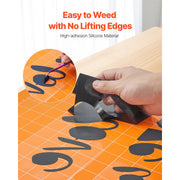 Charger l'image dans la visionneuse de galerie, Amocart Heat Transfer Vinyl Glossy HTV Iron on Vinyl Roll Easy to Cut and Weed Strong Adhesion Compatible with Cutting Machines