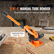 Load image into Gallery viewer, Amocart Manual Pipe Bender 7 Bending Dies Multifunction Steel Copper Tube Bending Machine Lever Heavy Duty Tube Bender Tools