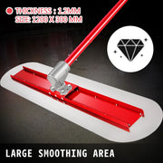Load image into Gallery viewer, with 4 Handle Round Drywall Construction Tools Cement Trowel SucceBuy Concrete Float 1200x200mm/1200x300mm Finishing Bull Float