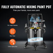 Load image into Gallery viewer, SucceBuy 10L/15L/20L/30L Spray Paint Pressure Pot Stirring Pot Tank Adjustale Pressure Pressure Pot Paint Tank Spray Gun - AMOCART
