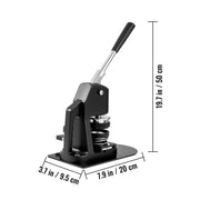 Load image into Gallery viewer, SucceBuy 25+58MM/32+58MM Badge Maker Machine DIY Button Pin with 500Pcs Free Parts Press Kit Circle Manufacture Button Tool