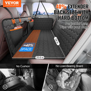 Charger l'image dans la visionneuse de galerie, SucceBuy Back Seat Extender Dog Car Seat Cover for Back Seat Bed with Mesh Window and Storage Pocket Supports 350lbs Dog Hammock