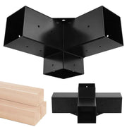 Load image into Gallery viewer, Amocart Pergola Bracket Kit 160x160 x150cm 4pcs 3/4Way Easy Installation For Gazebos Patio Pergolas Log Cabin Outdoor Hardware