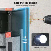 Load image into Gallery viewer, Amocart 3-8 Rifles Gun Safe with Digital Lock Gun Storage Cabinet Removable Shelf for Home Long Guns & Pistols