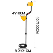 Load image into Gallery viewer, SucceBuy Metal Detector Waterproof Disc Underwater Underground High Accuracy Sensitive LCD Display Humanity for Adults Children - AMOCART