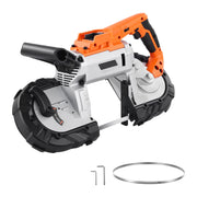 Load image into Gallery viewer, Amocart 20V Portable Band Saw 2.5-In/5-In Deep Cut 360W Bandsaw 0-120/192 m/min Variable Speed with Brushless Motor Hang Hooks