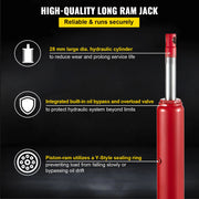 Load image into Gallery viewer, SucceBuy Hydraulic Jack 3/4/8/12 Ton Car Hydraulic Long Ram Jack Manual Engine Lift Hoist Cherry Picker Mechanical Workshop Tool