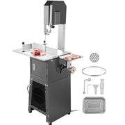 Load image into Gallery viewer, SucceBuy 550W 850W 1500W 1800W Commercial Electric Meat Bandsaw Stainless Steel Frozen Meat Cutter with Blade for Rib Pork Beef - AMOCART