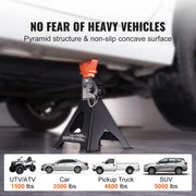 Load image into Gallery viewer, Amocart Jack Stands 3/6 Ton Capacity Car Jack Stands Double Locking Adjustable Height for lifting SUV Pickup Truck Car UTV ATV