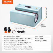 Bild in Galerie-Viewer laden, SucceBuy Auto Tumbler Heat Press Machine Mug Heat Press 11-30oz Sublimation Tumblers Heat Up Fast Even Tumbler Press with Tape