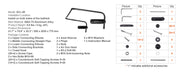 Load image into Gallery viewer, Amocart Hot Tub Cover Lift Spa Cover Lift Height 31.5"-41.3" Width 57"-92.5" Adjustable Installed Underneath Both Side Suitable