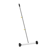 Load image into Gallery viewer, Amocart Magnetic Sweeper with Wheels 17 inch 10 lbs Load Capacity with Adjustable Handle, Pick Up Nails and Screws for Garages