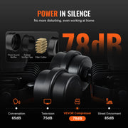 Load image into Gallery viewer, SucceBuy Air Compressor 750W/1450W/3000W Oil Free Air Compressor Quiet Portable Compressor Pump for Auto Repair Tire Inflation