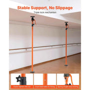 Load image into Gallery viewer, Amocart 2/4 Pack Cabinet Jack Support Pole 49-114in Steel Telescopic Support Rod Adjustable 3rd System for Lifting Drywall