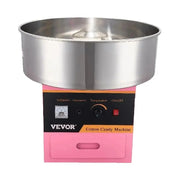 Load image into Gallery viewer, SucceBuy Electric Cotton Candy Machine Commercial Floss Maker w/ Stainless Steel Bowl Sugar Scoop and Drawer for Birthday Party - AMOCART