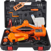 Load image into Gallery viewer, Amocart 3T Electric Car Jack Scissor Jack with Electric Impact Wrench 12V Car Jack with Double Saddle for SUV Truck Tire Change