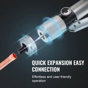 Load image into Gallery viewer, SucceBuy Hydraulic Tube Expander w/ 7 Pipe Expander Heads Deburring Tool Pipe Cutter for Copper Aluminum Brass Soft Steel Pipes
