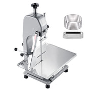 Load image into Gallery viewer, SucceBuy Commercial Electric Meat Bandsaw Bone Sawing Machine 7 Extra Replacement Blades for Cutting Bone Frozen Meat Pork Beef - AMOCART