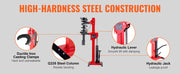 Charger l'image dans la visionneuse de galerie, Compresseur de ressorts d'amortisseur SucceBuy 4,5 tonnes/9920 livres avec cric hydraulique force de compression nominale de 1 tonne