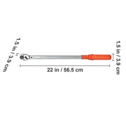 Load image into Gallery viewer, SucceBuy 1/2" 1/4" 3/8" Mechanical Torque Wrench Set Precision Pointer Hand Tools Torque Wrench Workshop Car Repair Tool - AMOCART