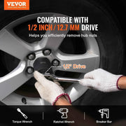 Load image into Gallery viewer, Amocart Spindle Nut Socket Tool Kit 1/2 inch Drive 6 Piece Axle Hub Nut Socket Set Vehicles Axle Spindle Nut Retainers Remover