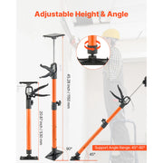 Load image into Gallery viewer, SucceBuy 2/4/8-Pack Cabinet Jack Support Pole Adjustable Steel Telescopic 154 lbs Capacity for Installing Cabinets Cargo Bars - AMOCART