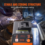 Bild in Galerie-Viewer laden, SucceBuy Stick Welder 140A/160A/200A ARC/Lift TIG 2-IN-1 Welding Machine w/ IGBT Inverter Portable MMA Welder Machine Hot Start