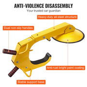 Charger l'image dans la visionneuse de galerie, Amocart Wheel Lock Clamp 1/2 Pack Trailer Wheel Lock Heavy-Duty Anti Theft Tire Lock Adjustable Tire Boot Lock Tire Claw for RV
