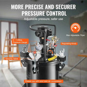 Load image into Gallery viewer, Amocart 10L/15L/20L/30L Spray Paint Pressure Pot Stirring Pot Tank Adjustale Pressure Pressure Pot Paint Tank Spray Gun
