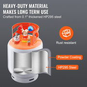 Load image into Gallery viewer, Amocart 30 lbs Refrigerant Recovery Tank with Float Switch Reusable AC Recovery Tank HVAC for All Refrigerant Prevent Overflow