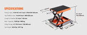 Bild in Galerie-Viewer laden, SucceBuy Motorcycle Lift 350/1100/1500 LBS Capacity Motorcycle Scissor Lift Jack with Wide Deck&Safety Pin for Bikes Motorcycles