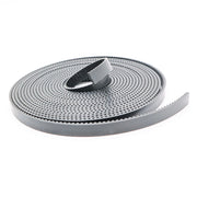 Load image into Gallery viewer, HTD 3M Open Synchronous Belt PU 3M Timing Belt Width 6/10/15mm~40mm Polyurethane Steel PU White Black HTD3M Open Belt Cut Length