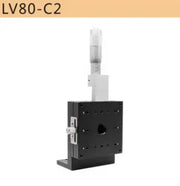 Load image into Gallery viewer, Z Axis LV40/50/60/80 Sliding Table Manual Displacement Vertical-lift Fine Tuning Platform Cross Guide Linear Stage Sliding